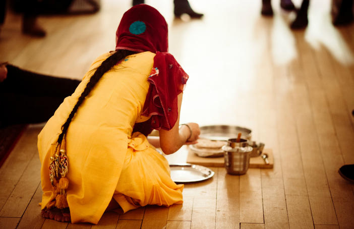 Chapatti Wife: Cooks Chutney 2016 – Gaganpreet Gill Kaur. Image: Rosie Cooper Chapatti Wife: Cooks Chutney 2016 – Gaganpreet Gill Kaur. Image: Rosie Cooper