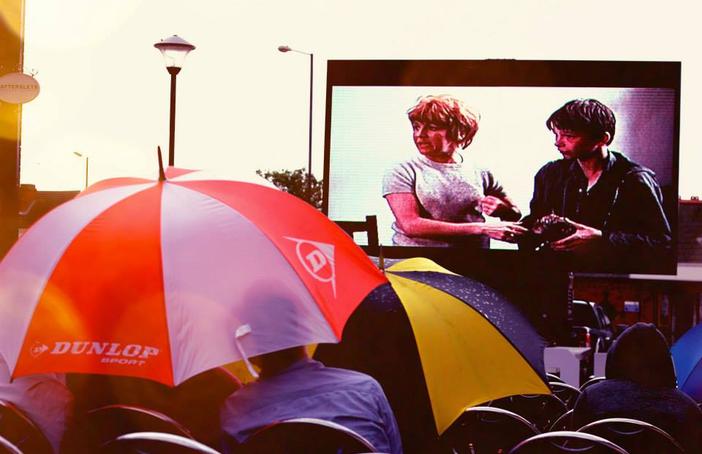 Photo: Dom Somers Mexborough Outdoor Cinema