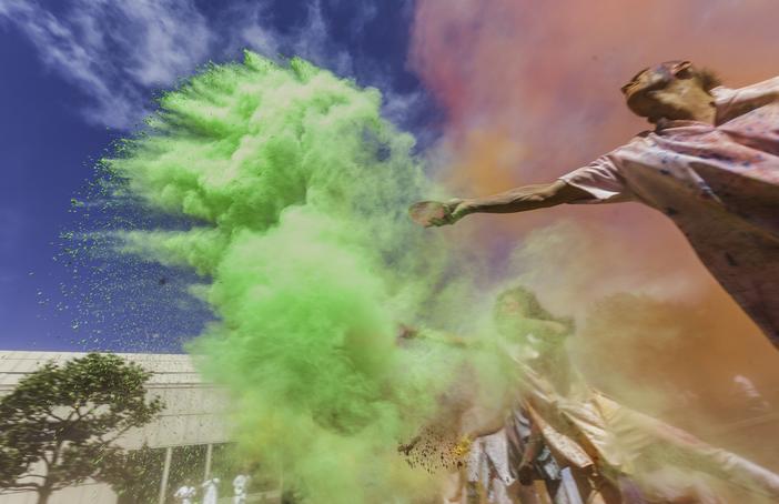 Artonik Colour of Time for Luton Creates. Photo: Ben Hodson Artonik Colour of Time for Luton Creates. Photo: Ben Hodson