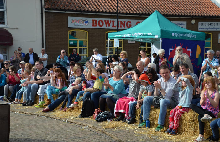 Photo: Alex McElroy Audience at Brandon Ferry Tales