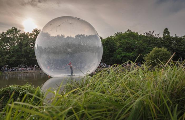 Photo:AB Digital UK Music of the Spheres by Eye Music. Grow Festival