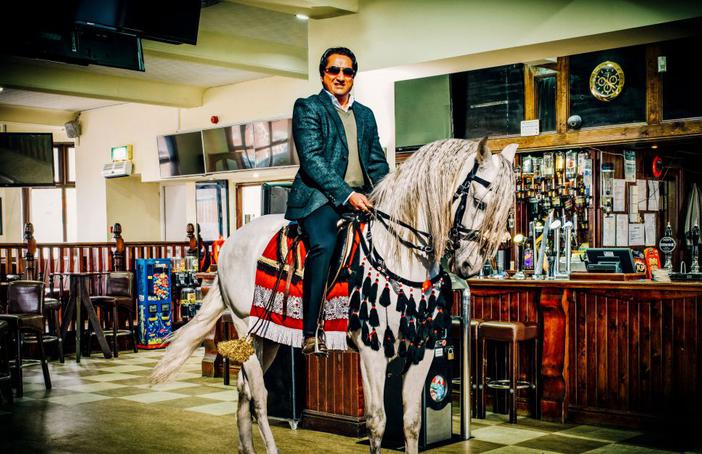 Photo: Jagdish Patel Desi Pubs project. Amrick at Fourways.