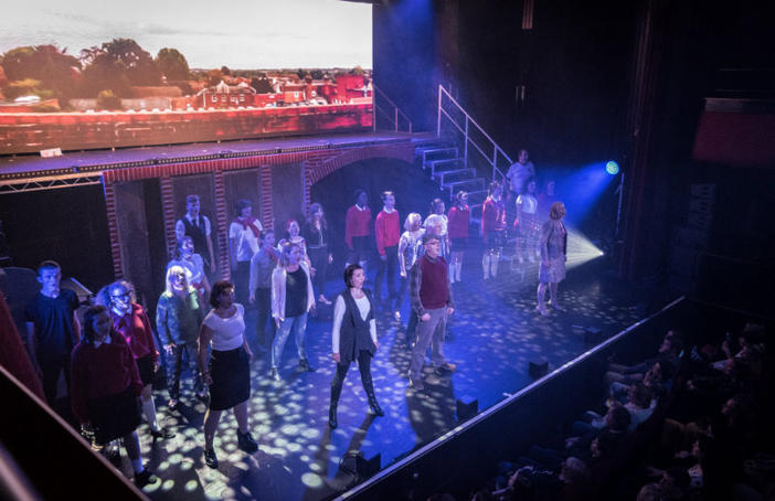 Local cast in newly commissioned musical Danny Hero, Made In Corby. Photo: Adam Balcomb Local cast in newly commissioned musical Danny Hero, Made In Corby. Photo: Adam Balcomb