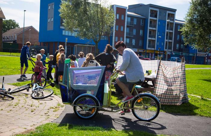 Photo: Jack Boniface Growing People on the Mereside housing estate