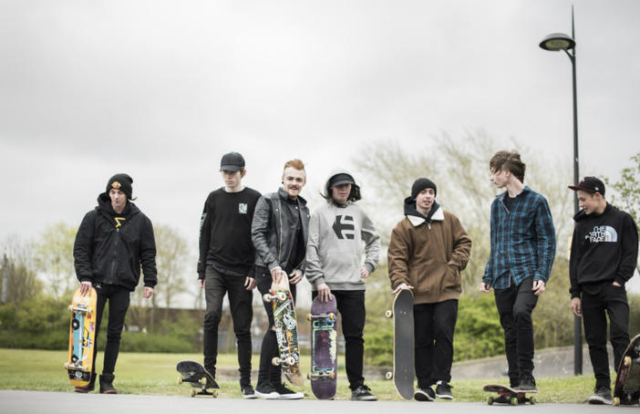 Heather Peak of Studio Morison recently took more than 50 local St Helens skaters on research trips to skate parks around the country. Photo Stephen King Heather Peak of Studio Morison recently took more than 50 local St Helens skaters on research trips to skate parks around the country. Photo Stephen King
