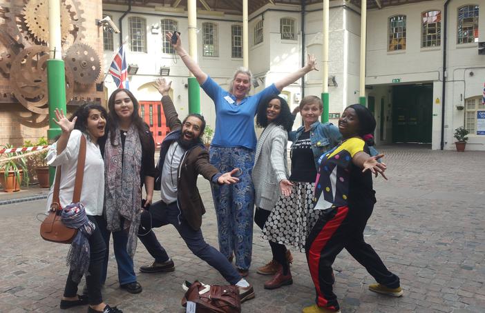 People from Creative People and Places Hounslow at the People Place Power conference People from Creative People and Places Hounslow at the People Place Power conference