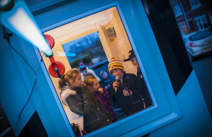 Photo: Richard Kenworthy VoiceOver connecting neighbours together in Horden