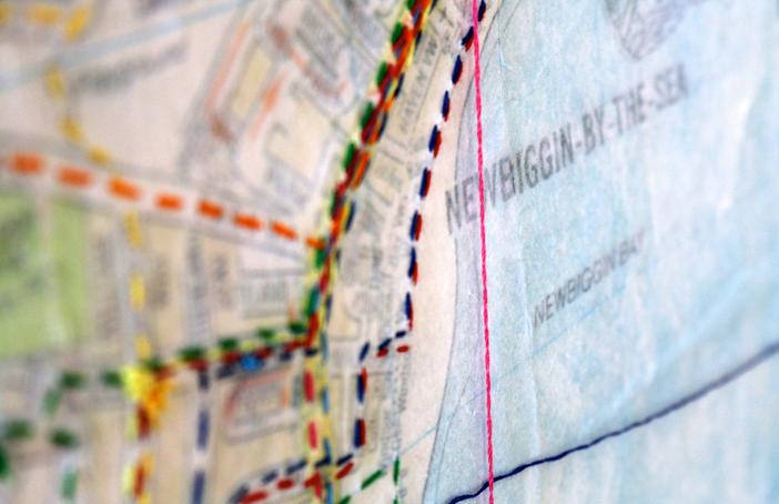 Mapping Newbiggin, bait. Photo: Jason Thompson Mapping Newbiggin, bait. Photo: Jason Thompson