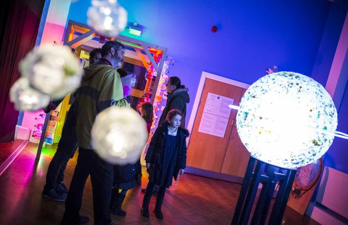 Photo: Richard Kenworthy Night of Neon and That at Dawdon Youth and Community Centre