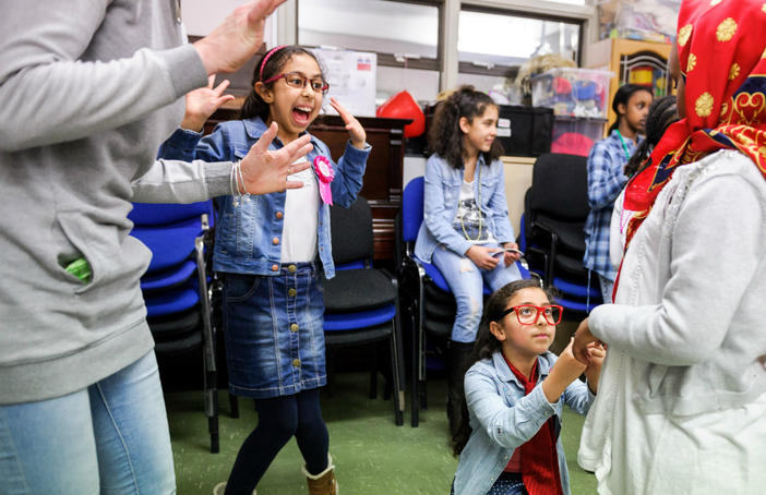 Drop In Drama workshop, Creative People and Places Hounslow. Photo: Alex Brenner