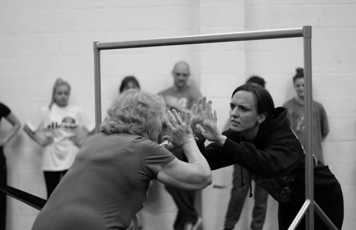 Rehearsals for No Way Back. Photo: Scott Graham Rehearsals for No Way Back. Photo: Scott Graham