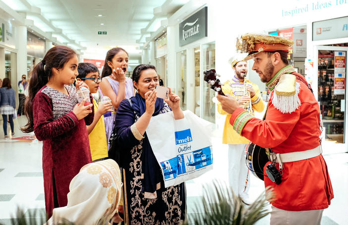 Taster Tour, Freeporte Talke shopping centre, Appetite Stoke-on-Trent. Photo: Andrew Billington