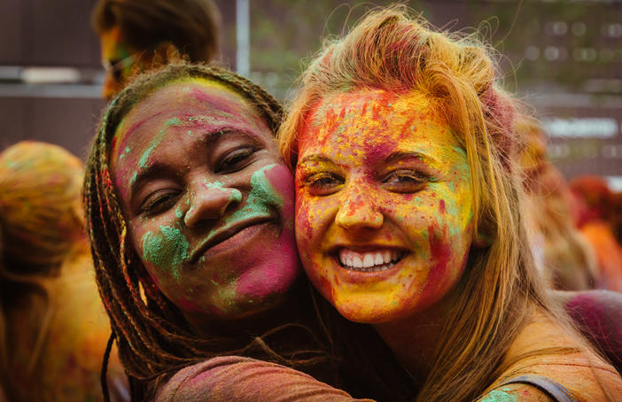 Colour of Time, Right Up Our Street. Photo: James Mulkeen. Funded by the National Lottery through Arts Council England as part of Global Streets led by Greenwich and Docklands Festival, with support from Right Up Our Street