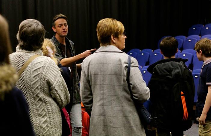 Theatre tour - First Art audience for Operation Crucible